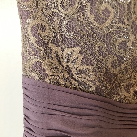 SORELLA VITA Bridesmaid Gowns Lilac Lace Size 4&6 - Picture 3 of 8